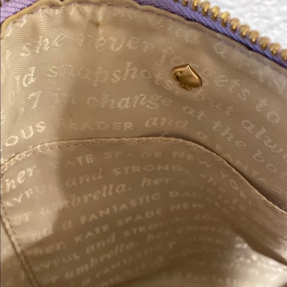 Kate Spade Lavender Patent Leather Crossbody Bag - Picture 4 of 8